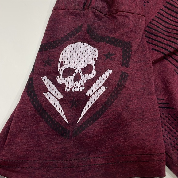 Affliction T-shirt ￼ men’s red size x large excellence condition - Picture 7 of 8